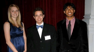 Winners of the 2009-2010 Outstanding First-Year Student Award